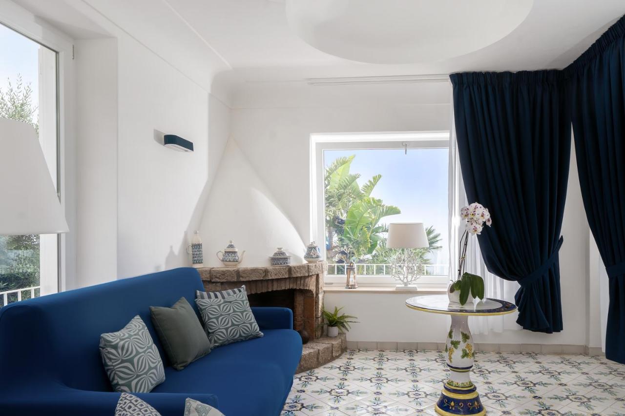 Capri Blue Luxury Villa Le Tre Monelle Anacapri  Exterior foto
