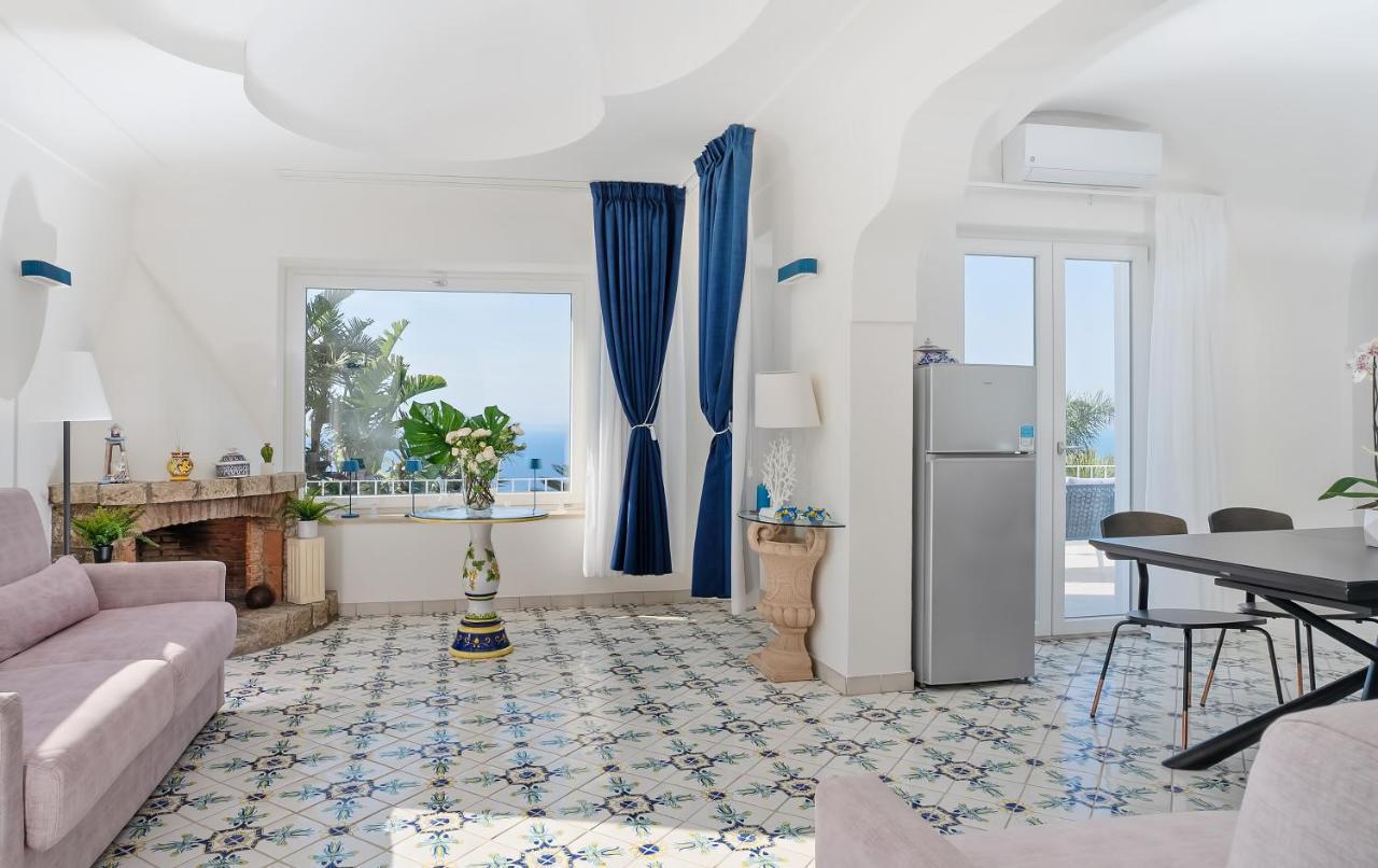 Capri Blue Luxury Villa Le Tre Monelle Anacapri  Exterior foto