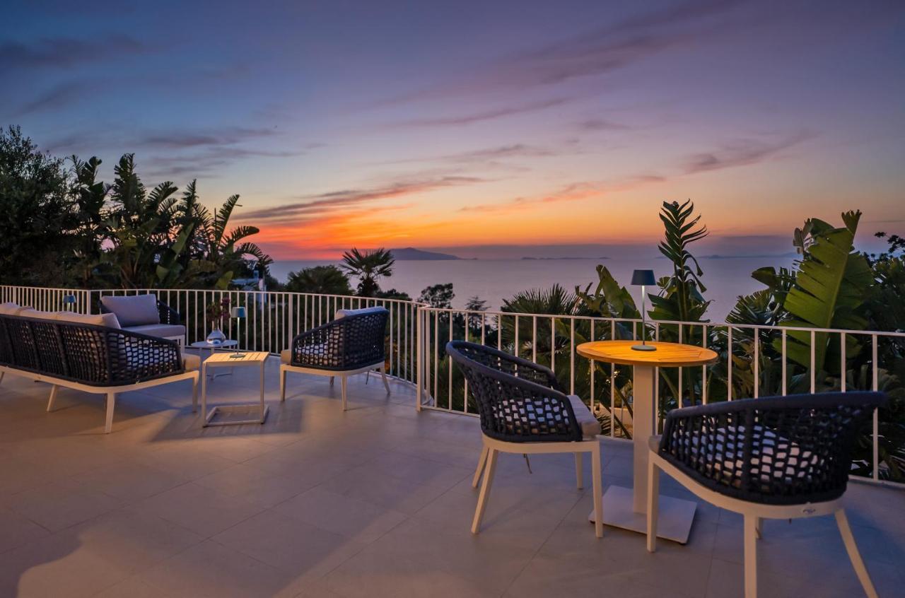 Capri Blue Luxury Villa Le Tre Monelle Anacapri  Exterior foto